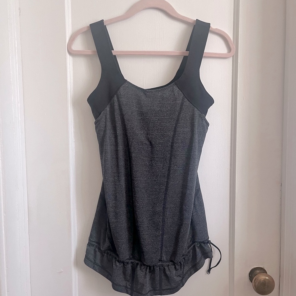 Lululemon Run Times Tank
Heathered Black / Black